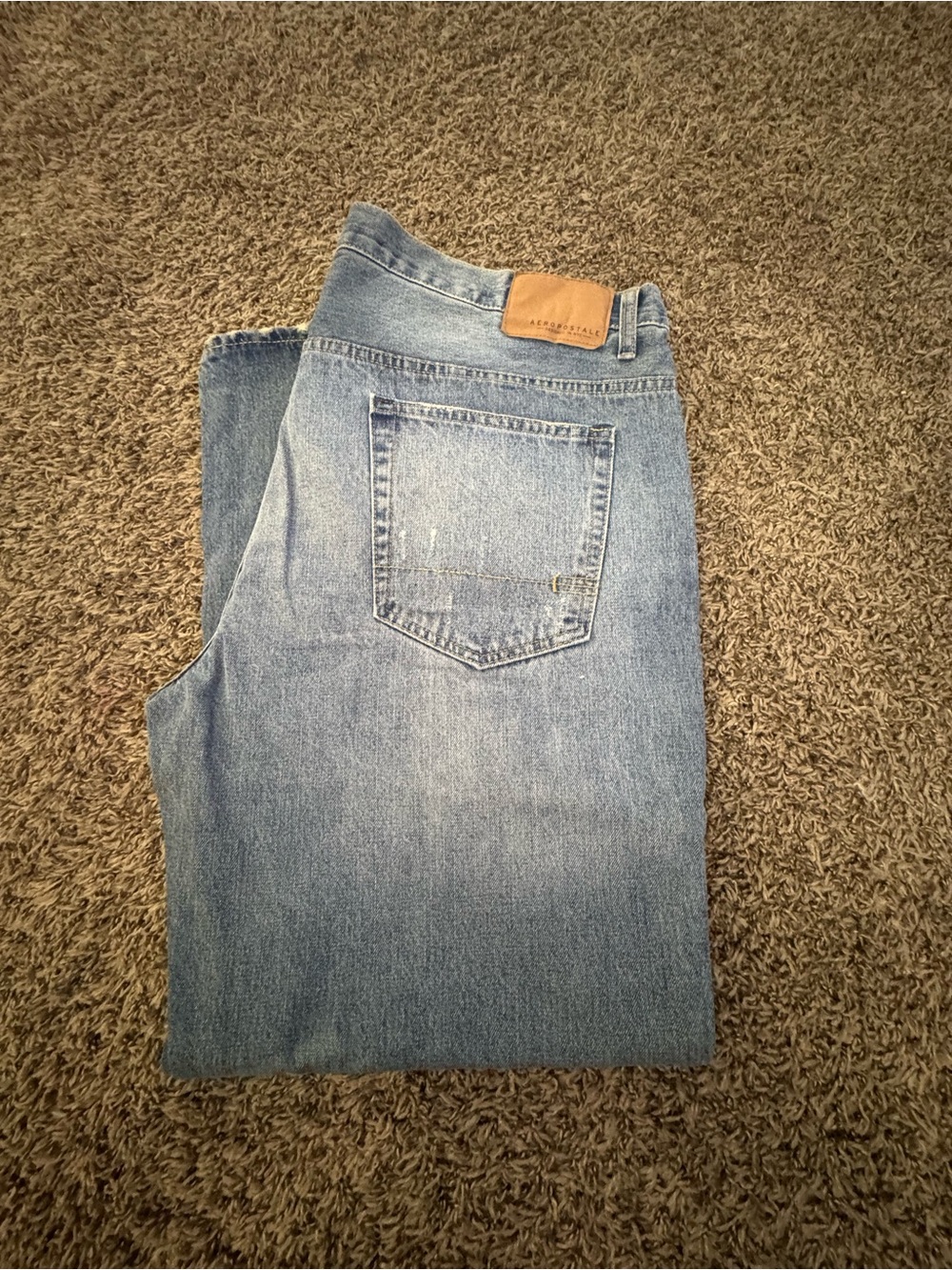Aeropostale Light Blue Straight Leg Jeans